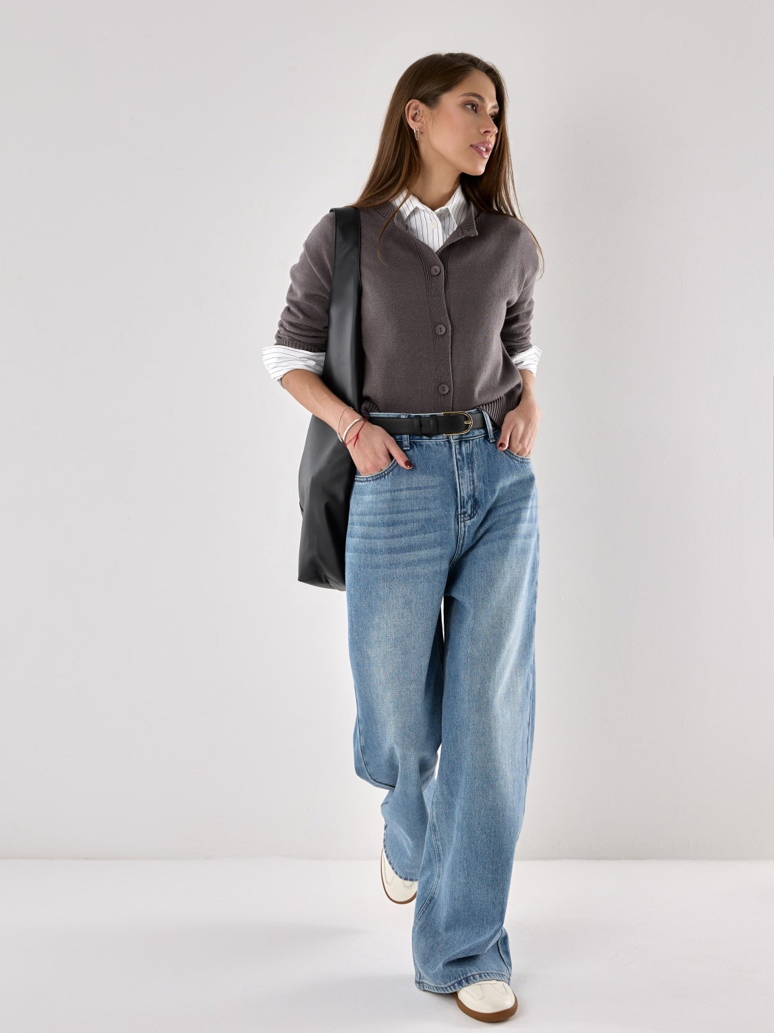 Джинсы WIDE LEG